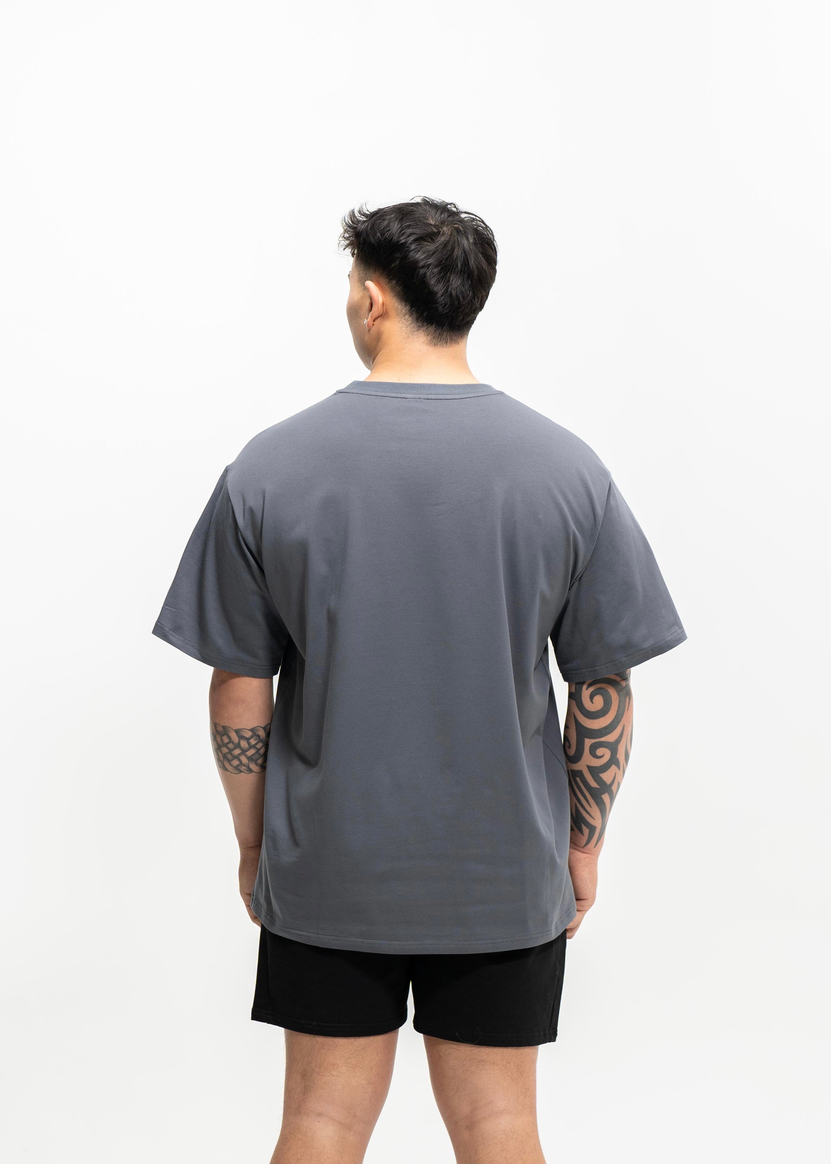 Charcoal Grey Relaxed Tee