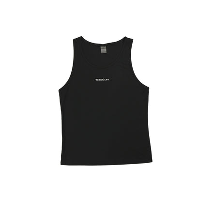 Black Ribbed Tank