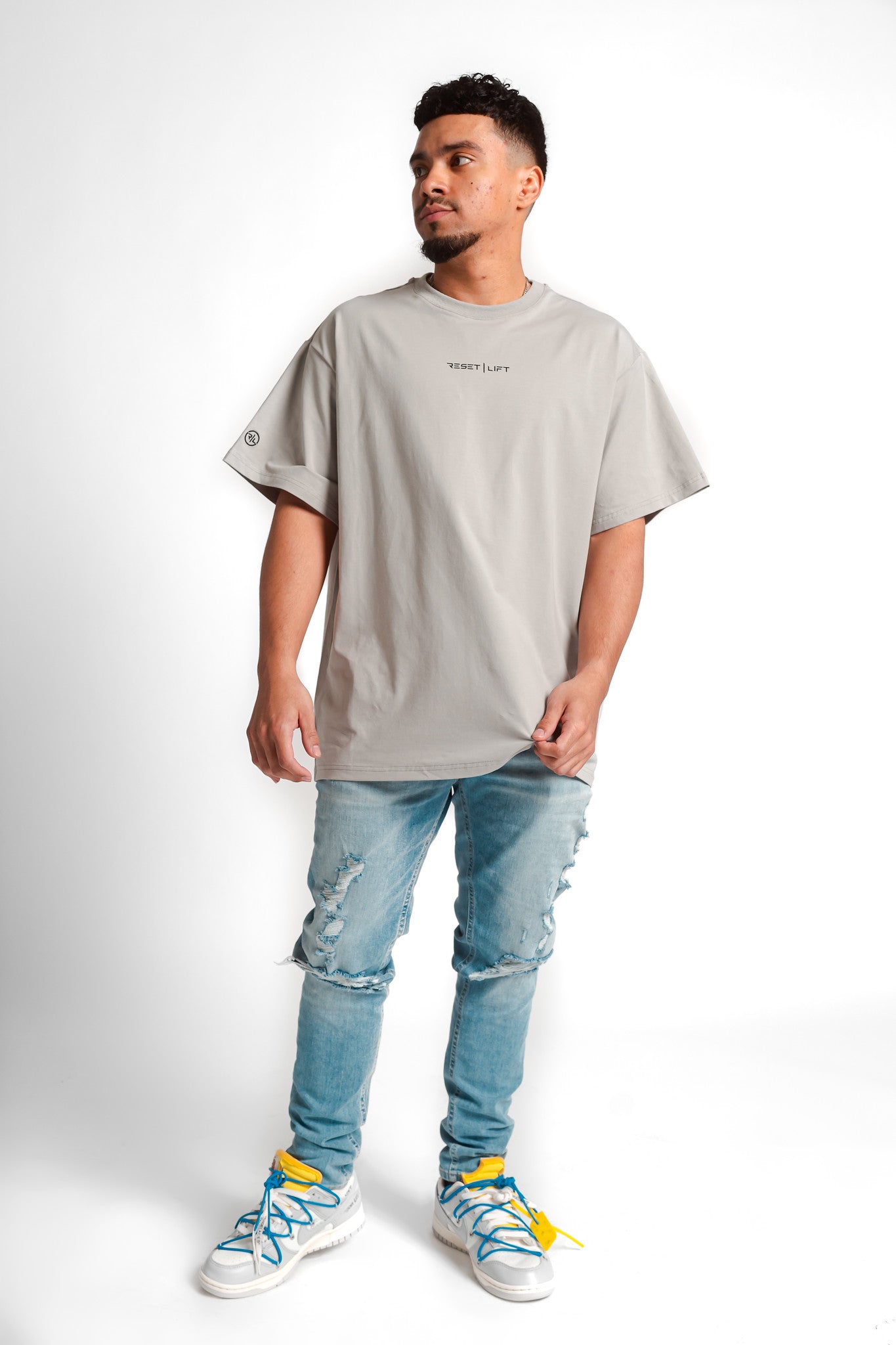 Elite Oversized Grey Tee