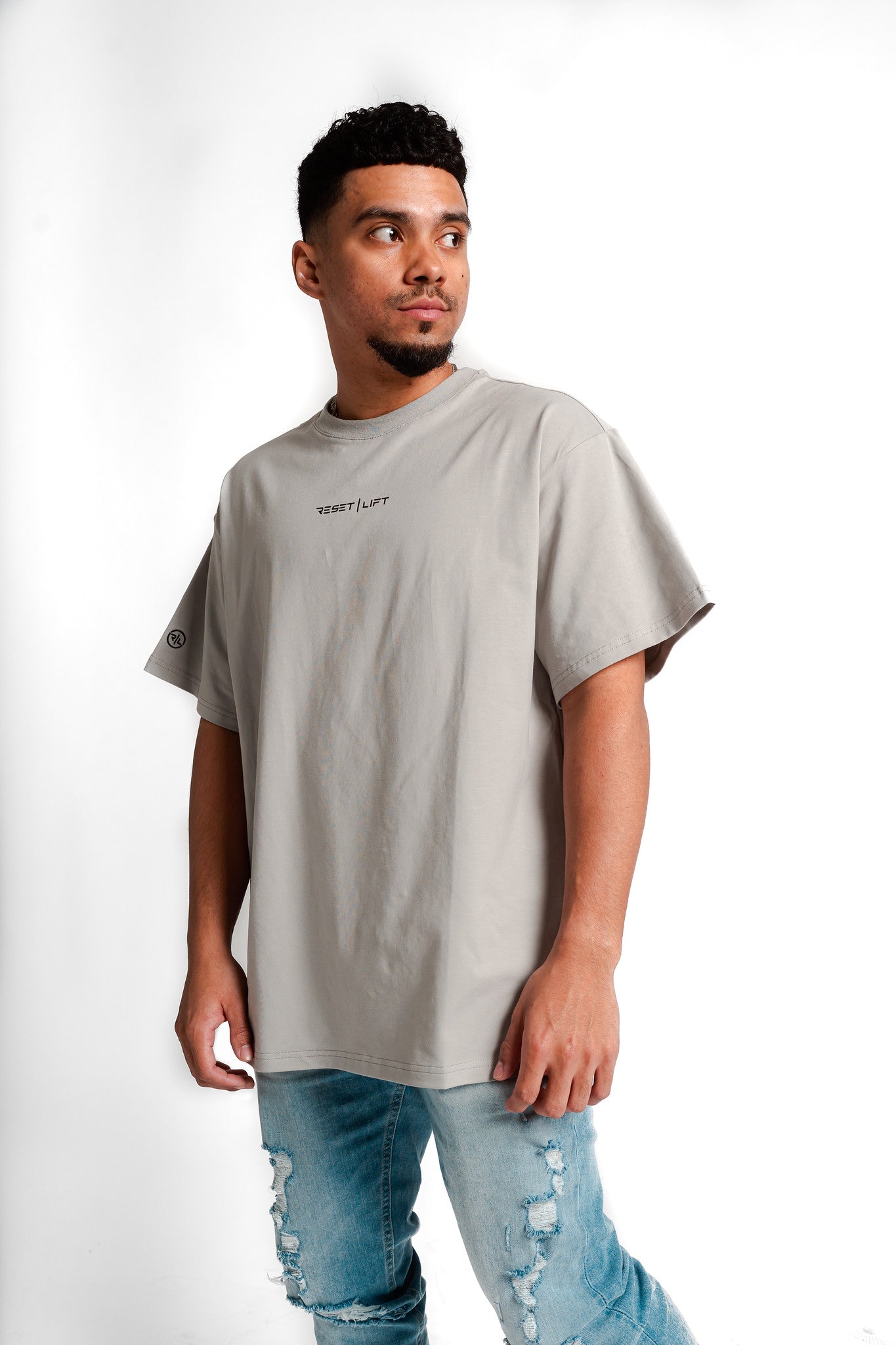 Elite Oversized Grey Tee