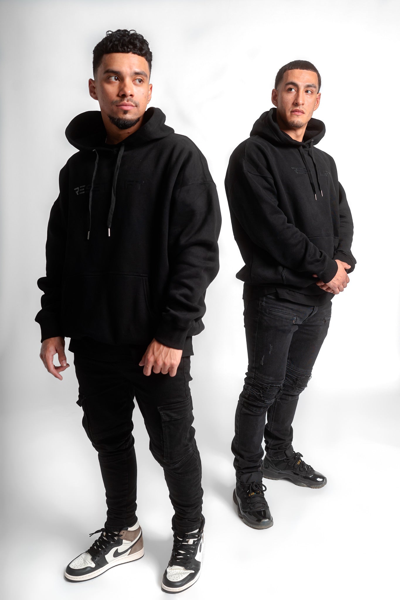 Carbon Black Oversized Hoodie