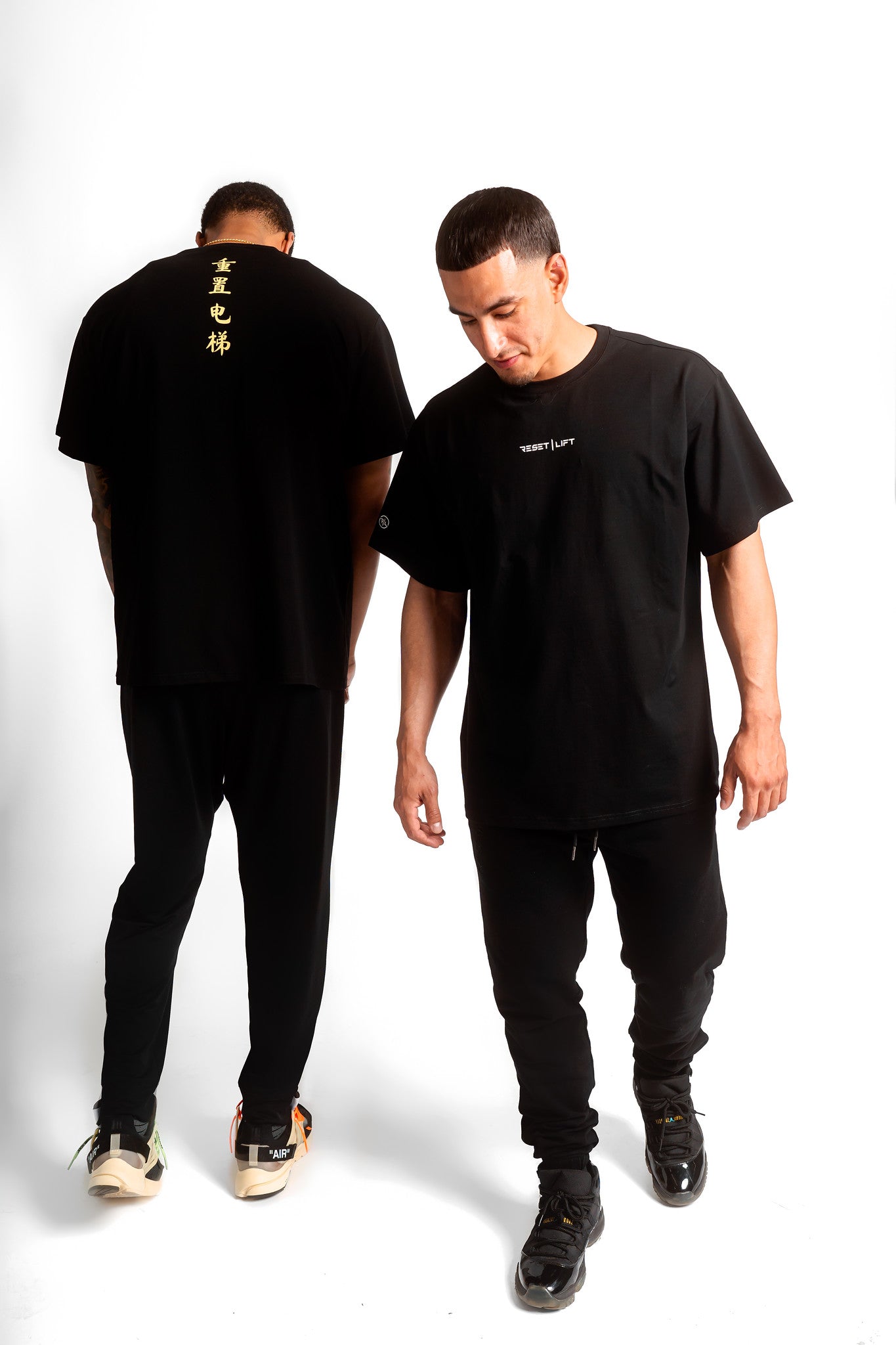 Elite Oversized Black Tee